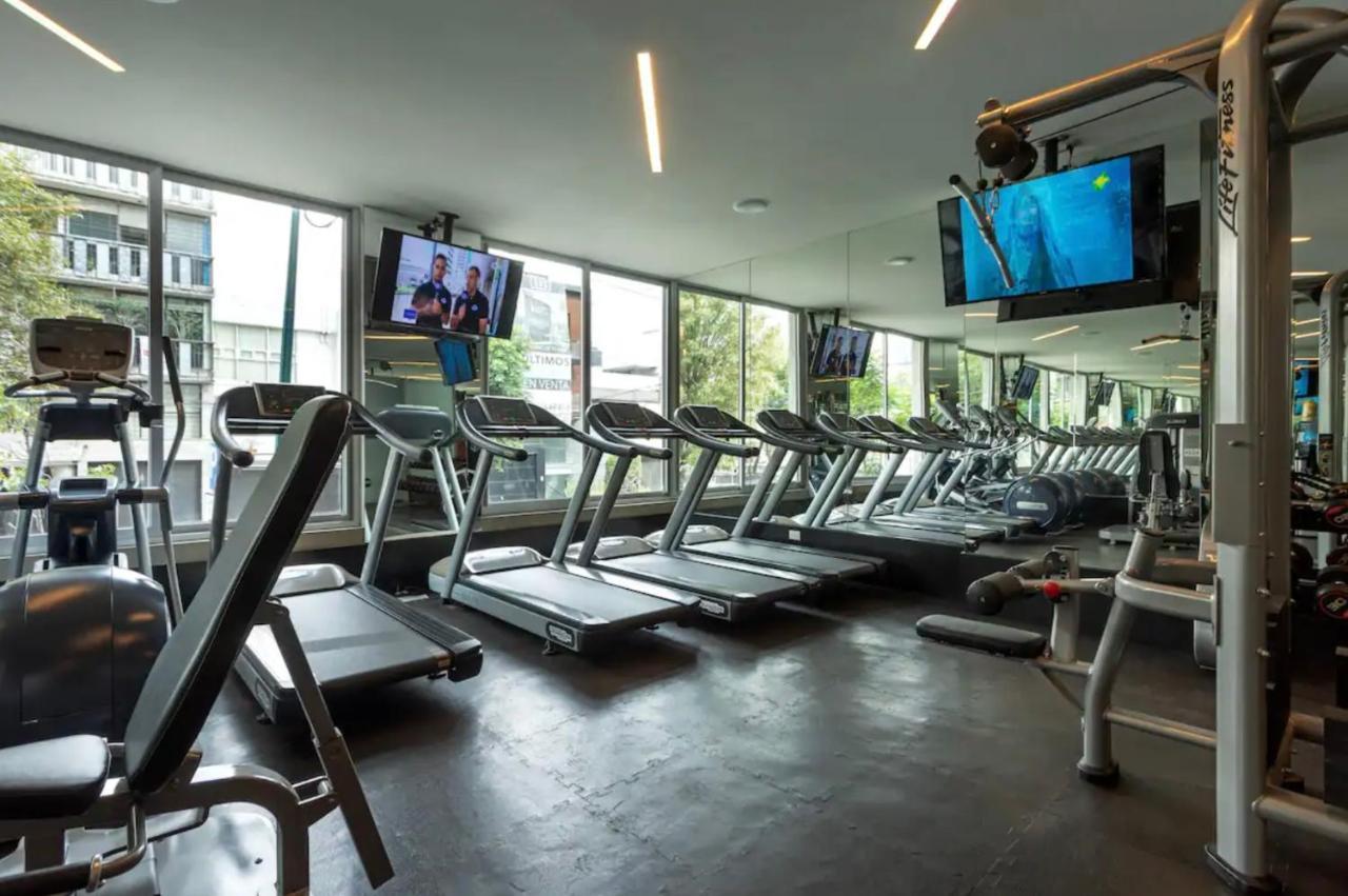 Departamento Mexicano En Polanco. Pool - Gym - Parking Mexico City Luaran gambar
