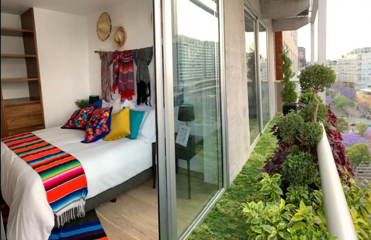Departamento Mexicano En Polanco. Pool - Gym - Parking Mexico City Luaran gambar