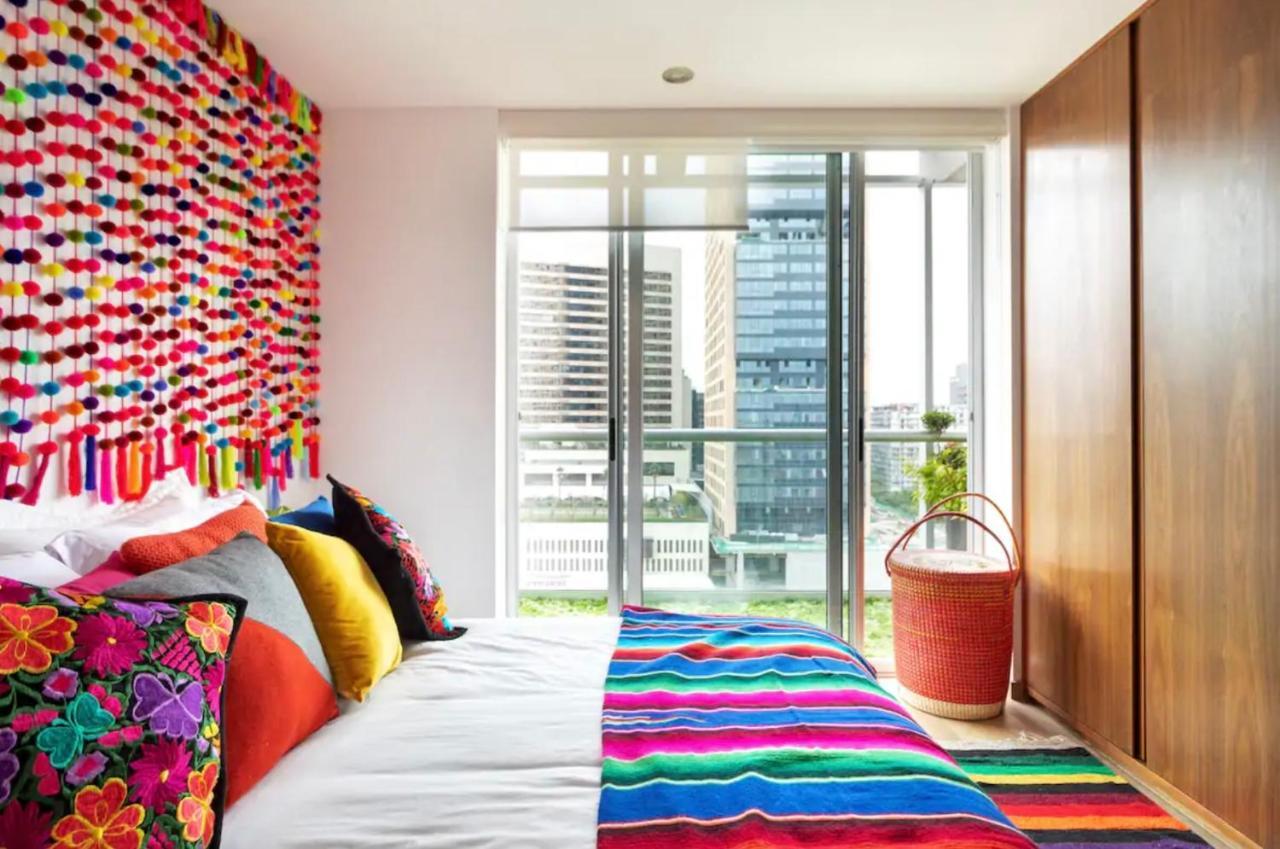 Departamento Mexicano En Polanco. Pool - Gym - Parking Mexico City Luaran gambar